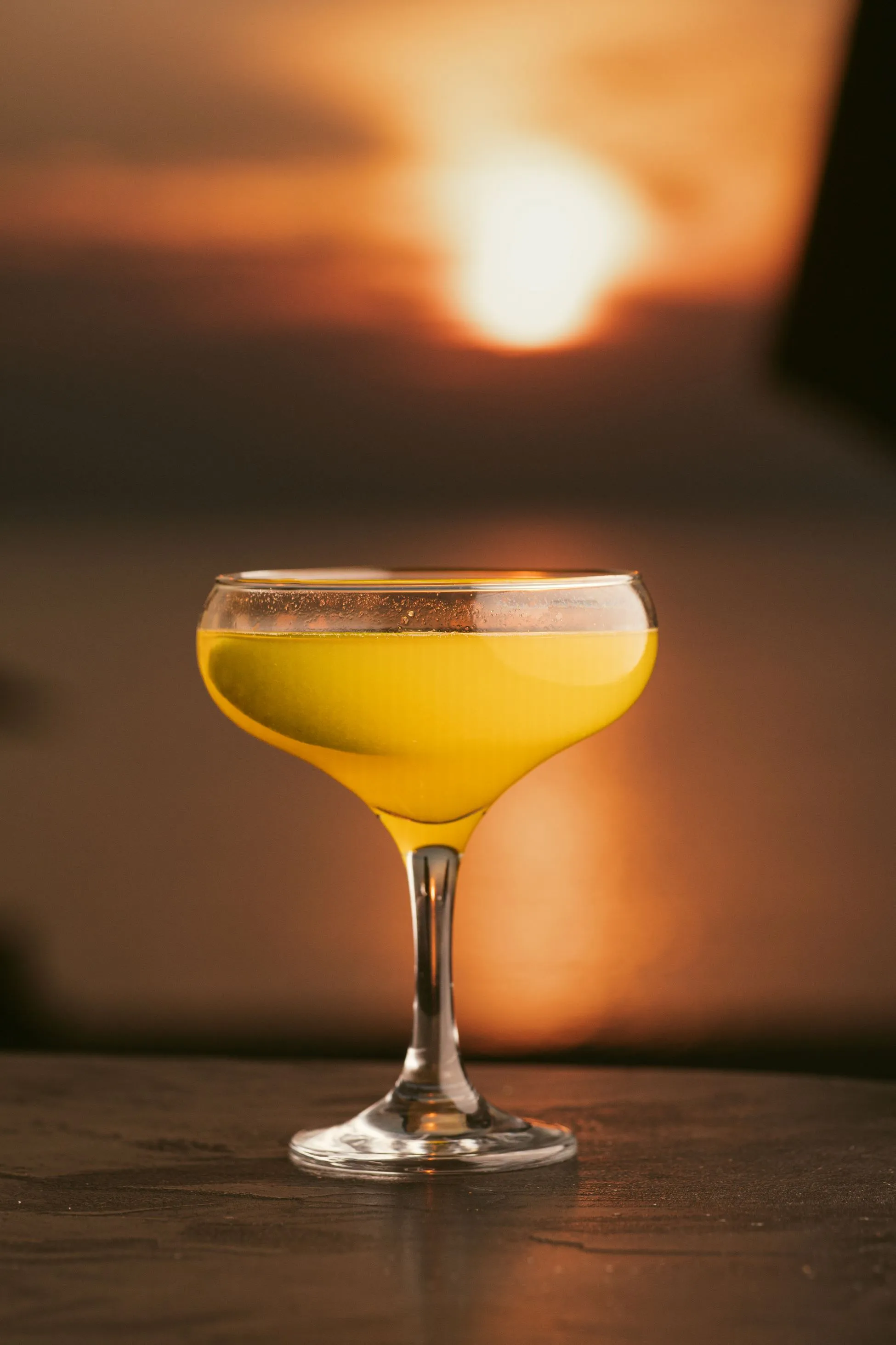 Kohi Beach Bar Sunset Cocktail